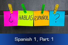 Spanish 1 Part 1